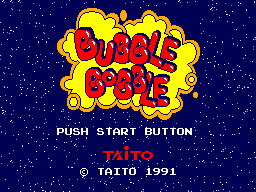 Bubble Bobble screenshot 3 for Sega Master System